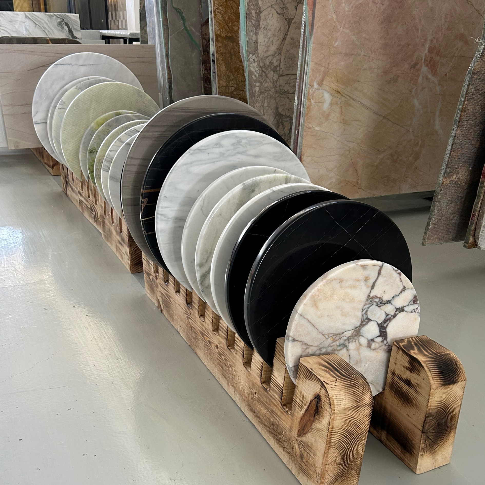 Rectangular Marble Table Top, We produce bulk table tops in various marble types. Please inquire your order to have a quote.