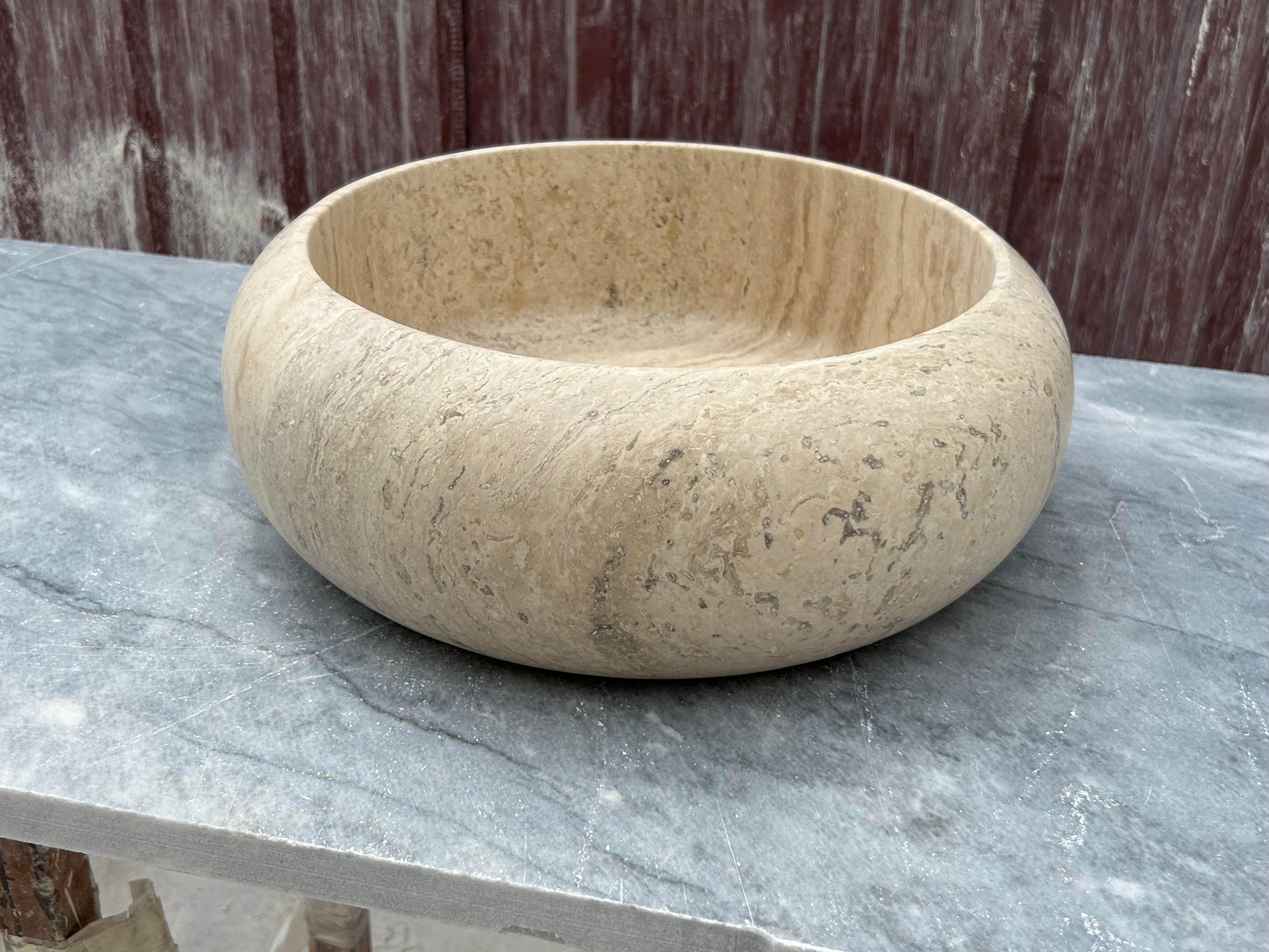 Travertine Sink, Vessel Sink, Farmhouse Sink, Marble Washbasin, Marble For Bathroom Vanity Top