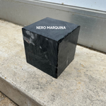 Black Marble Stone for Carving Sculpture, Nero Marquina Marble Block for Stone Carving, Stone Hardness Mohs 3 Ideal for Sculpting