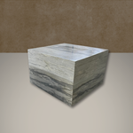 Plinth Marble Small Table, Cube Marble Side Table, Stone Coffee Table, Garden Cocktail Table, Modern Home Decor (Copy) (Copy)